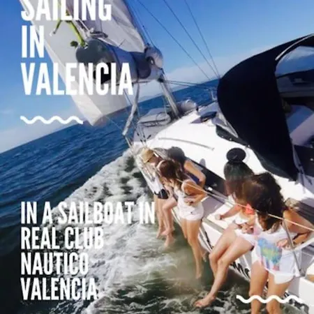 Bateau-hôtel Velero Lujo, 4 Camarotes, 3 Banos, Marina Valence
